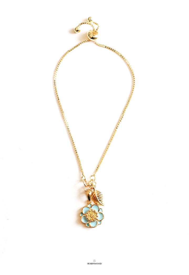 " Limited Collection's "  Memorable Forget Me Not Signature Bracelet, Adjustable Size 13 - 19 CM
