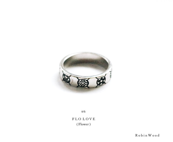 Limited Signature Men Collection's " FLO LOVE " ( Flower ) Ring, Robinwood Masterpieces