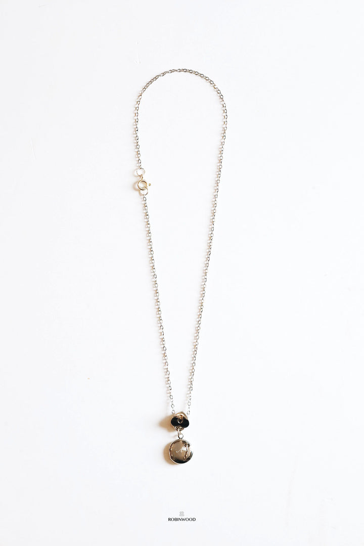 " Engraved Memorable Locket " 2025 Collection, 92.5 K Sterling Silver Solider Chain, Robinwood
