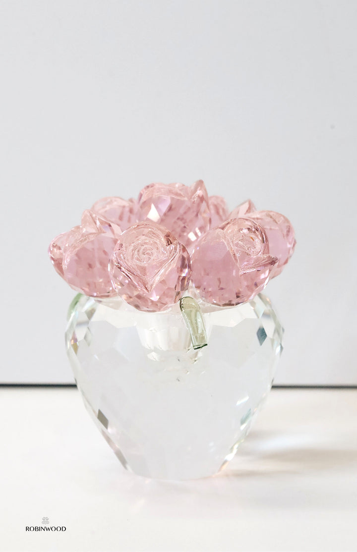 Limited Valentine : Austin Pink Rose Crystal, SS26