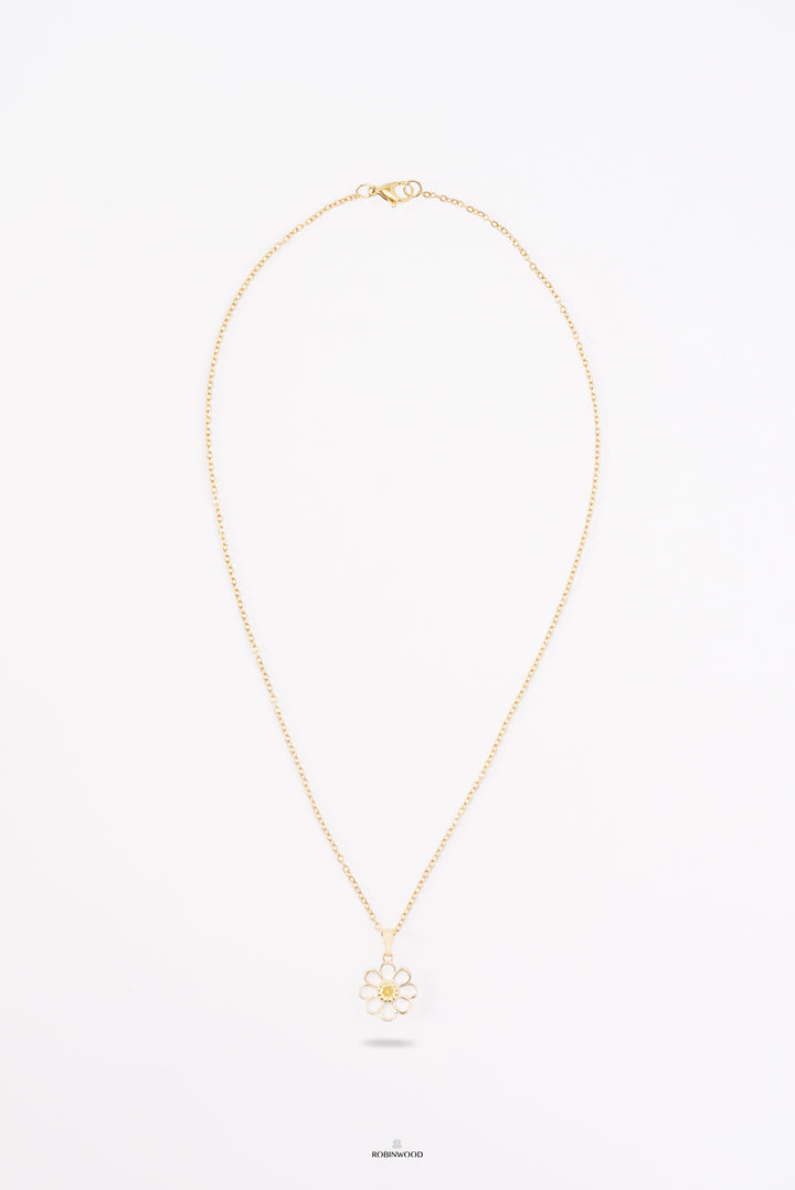 Limited Daisy Collection's : Lucky Daisy Signature Necklace, Robinwood Masterpieces