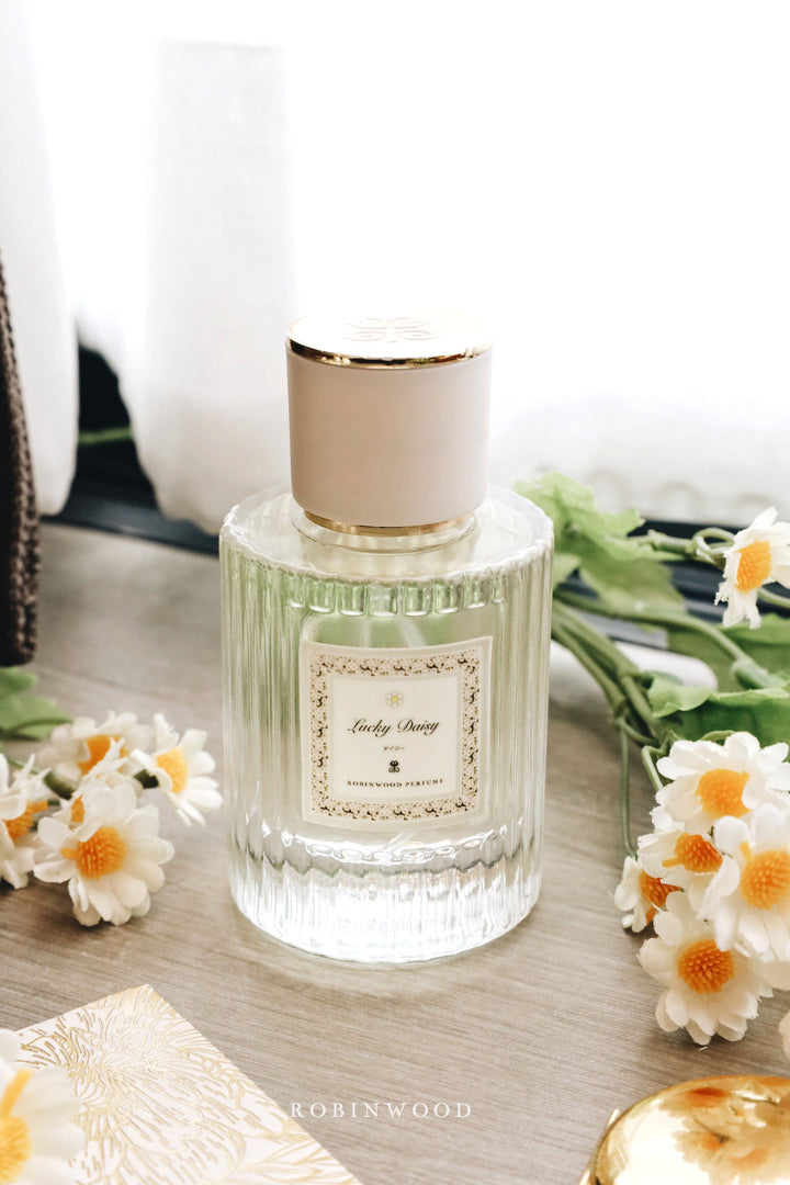 " Lucky Daisy " Flower Perfume Eau de Parfum., 50 ML., 花個紋 はなこんもん, ROBINWOOD PERFUME