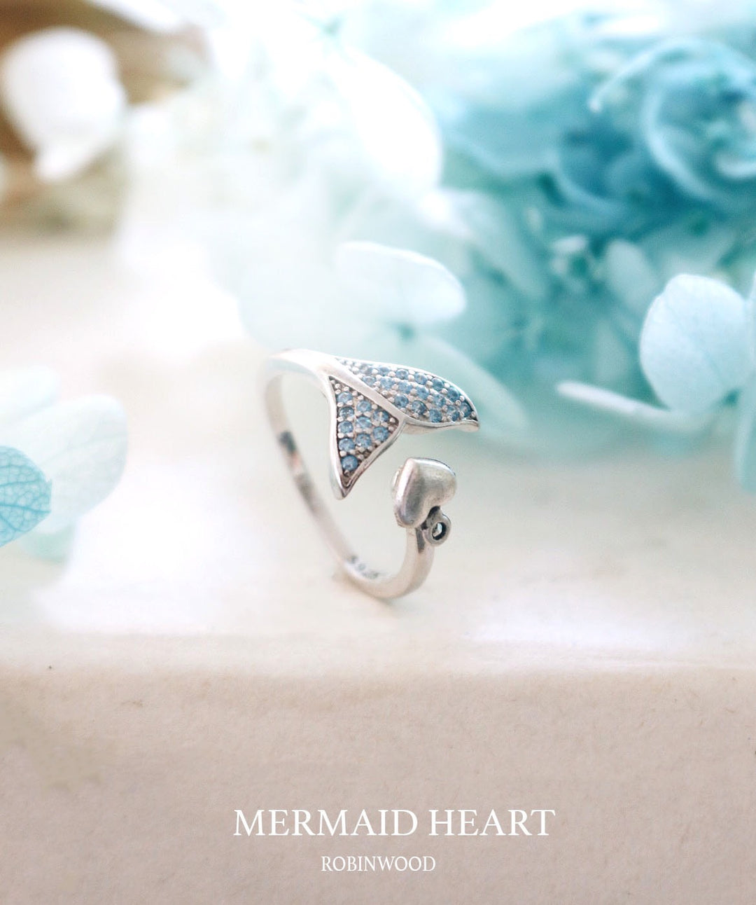 June Collection's " Marine Mermaid" Series Ring, Spring Collection's