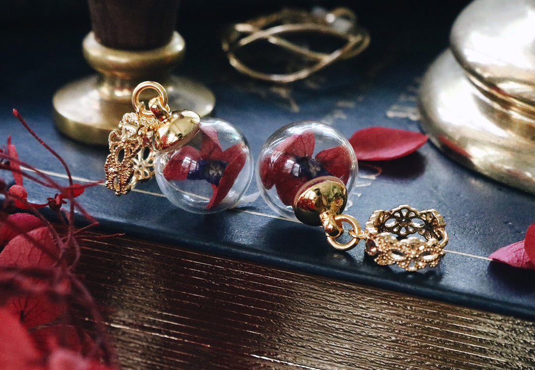 14K Victoria Belmont Gold Earring Design, Swarovski bledning, Luxury Earring English design, Gift for Her, Masterpieces