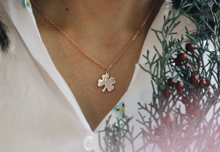 " Make A Wish " Craft Rosegold design Necklace, Robinwood, Gift for Her, Elegant craft