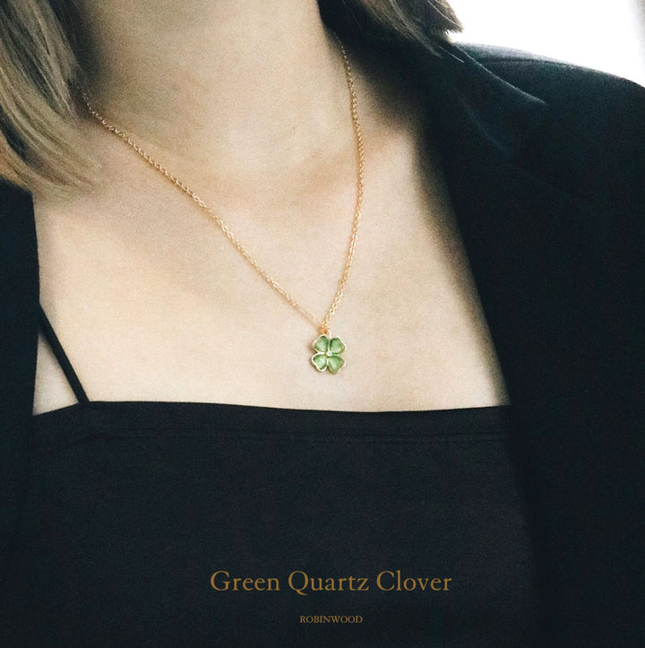 Limited Collection " Green Quartz Clover " Series, Robinwood Masterpieces