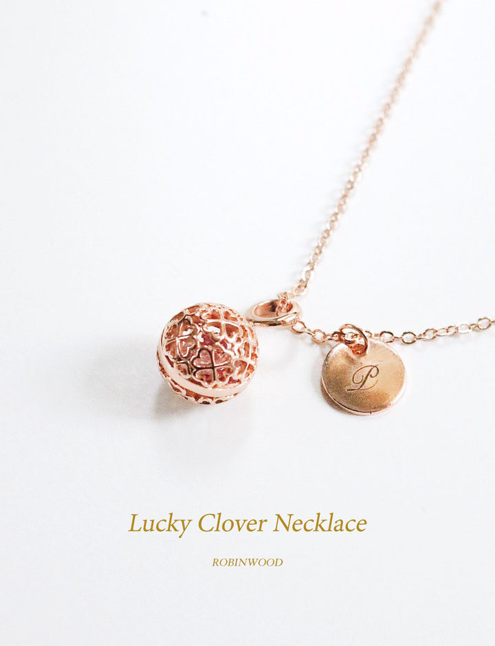 " Limited Series " Lucky Clover Necklace, Robinwood, Limited 88 Pieces