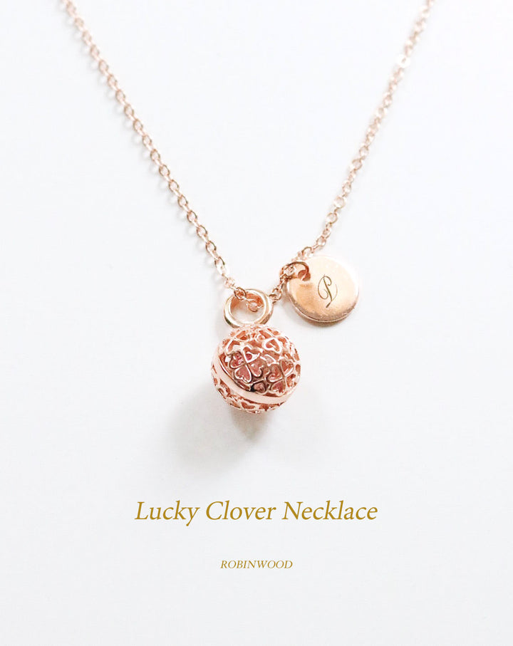 " Limited Series " Lucky Clover Necklace, Robinwood, Limited 88 Pieces