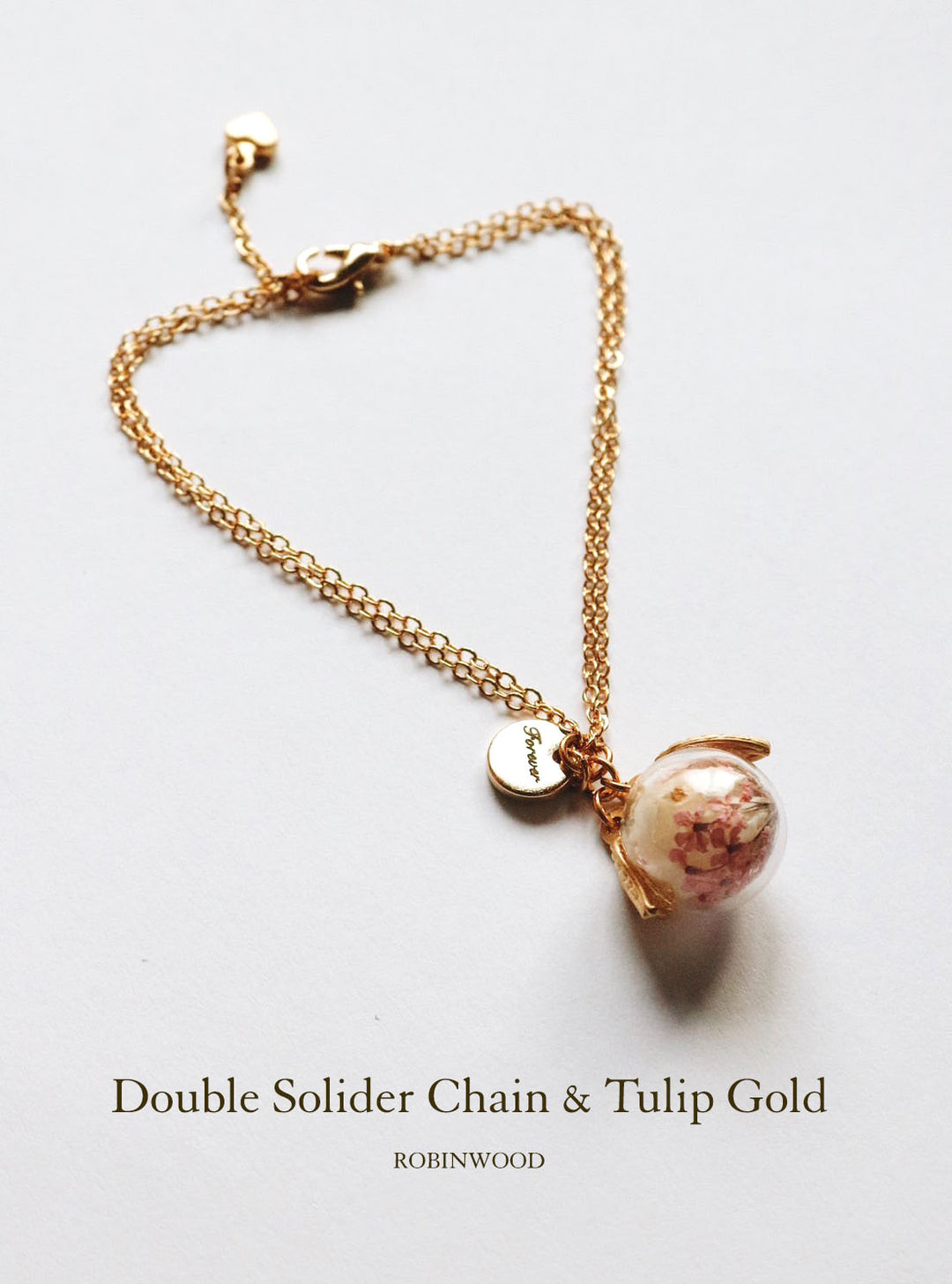 Double Chain Series & Tulip Gold White For Get Me not and Pink Forest Design, Robinwood