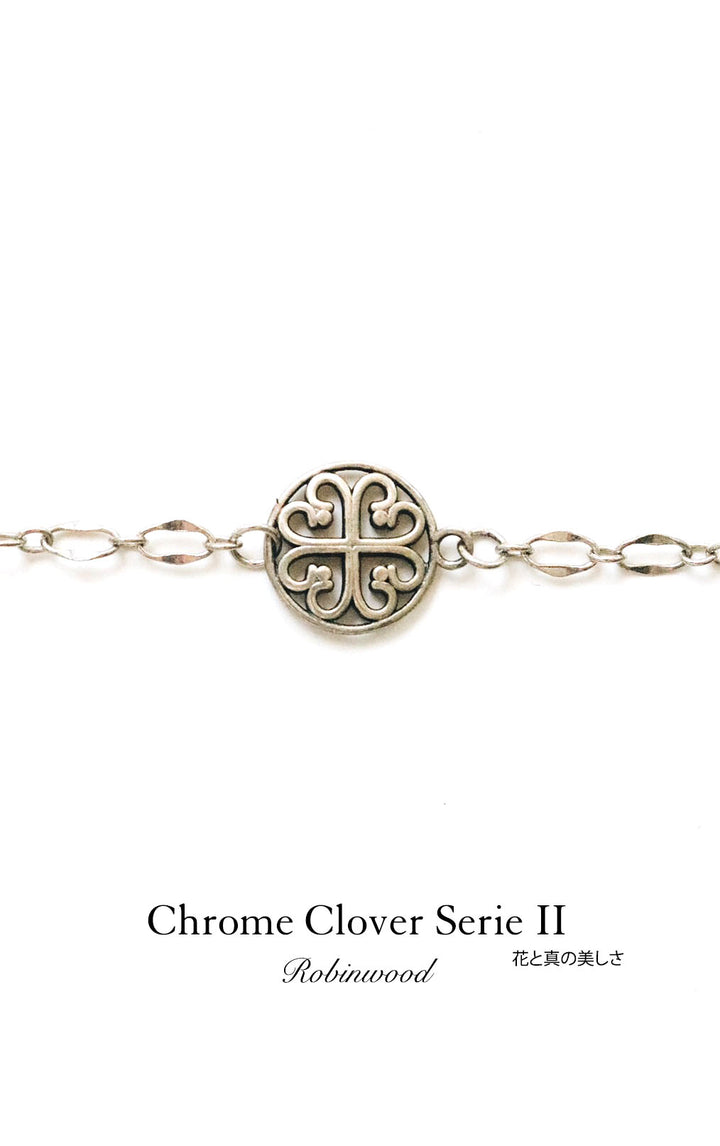 " Men Limited Collection's " Chrome Clover Bracelet Series II , 2022 Award Design, By Robinwood