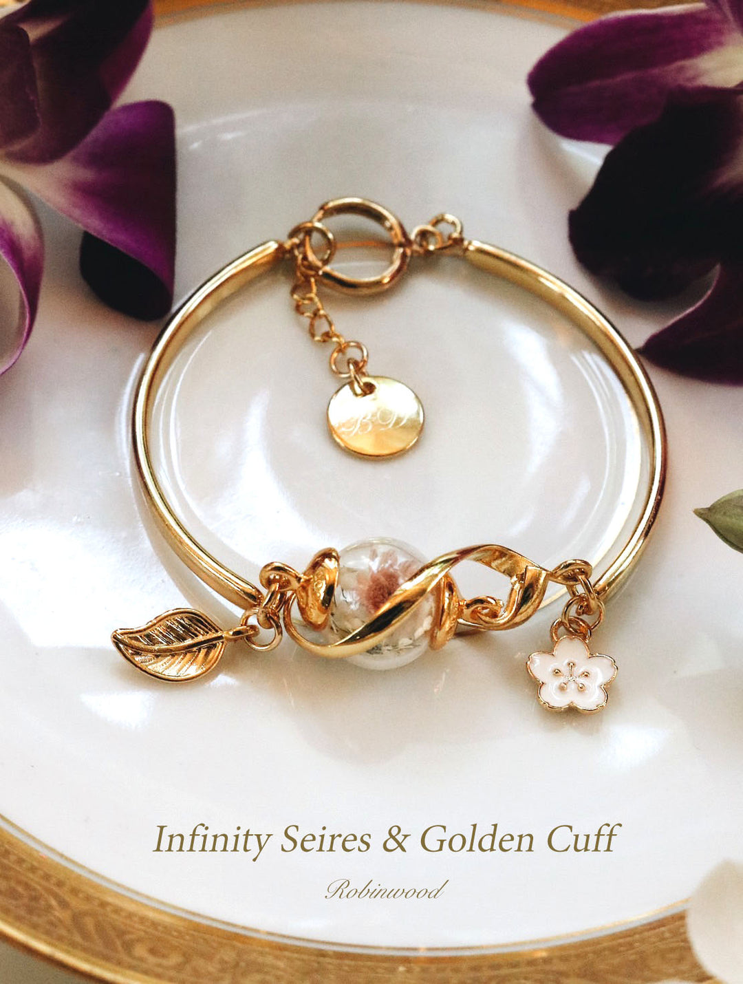 January Collection's " Infinity Design & Cuff ", Story of Poppy Love , Robinwood